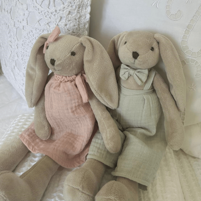 דובי ארנב בן ובת