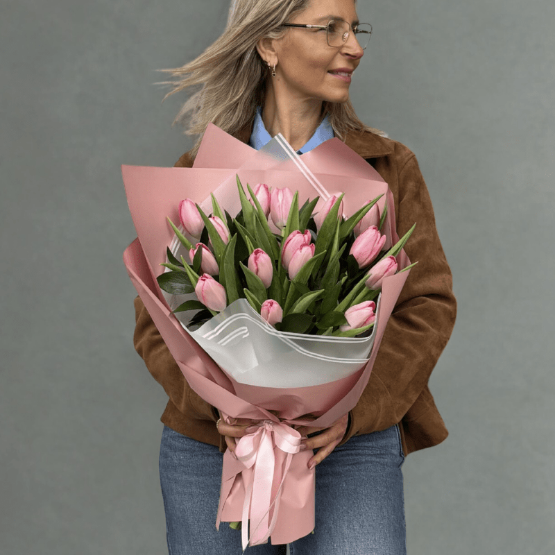 זר טוליפים קלאסיק