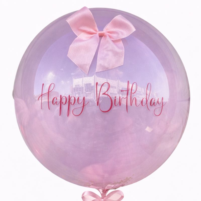 באבל זכוכית happy birthday