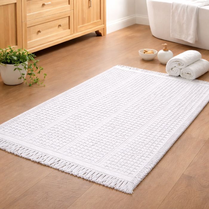 שטיח וופל אפור כהה