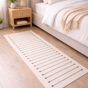 שטיח בייסיק עם פסים מיוחדים